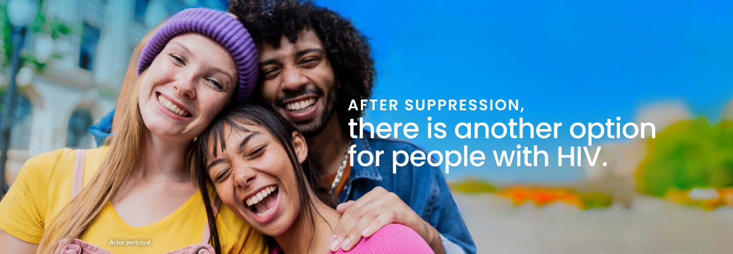 After suppression, there is another option for people with HIV.